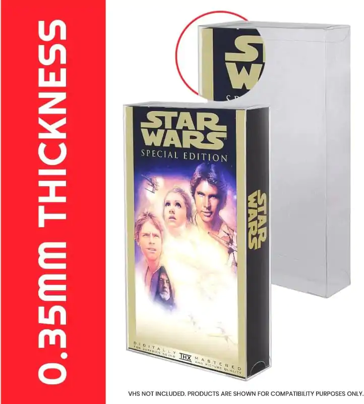 Ochraniacze PET 25-Pack na kasety VHS zdjęcie produktu