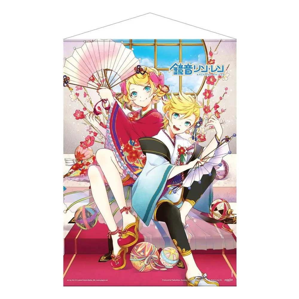 Virtual Artists Wallscroll Len & Rin Kagamine 50 x 70 cm - Zwoje Ścienne z Wirtualnymi Artystami zdjęcie produktu