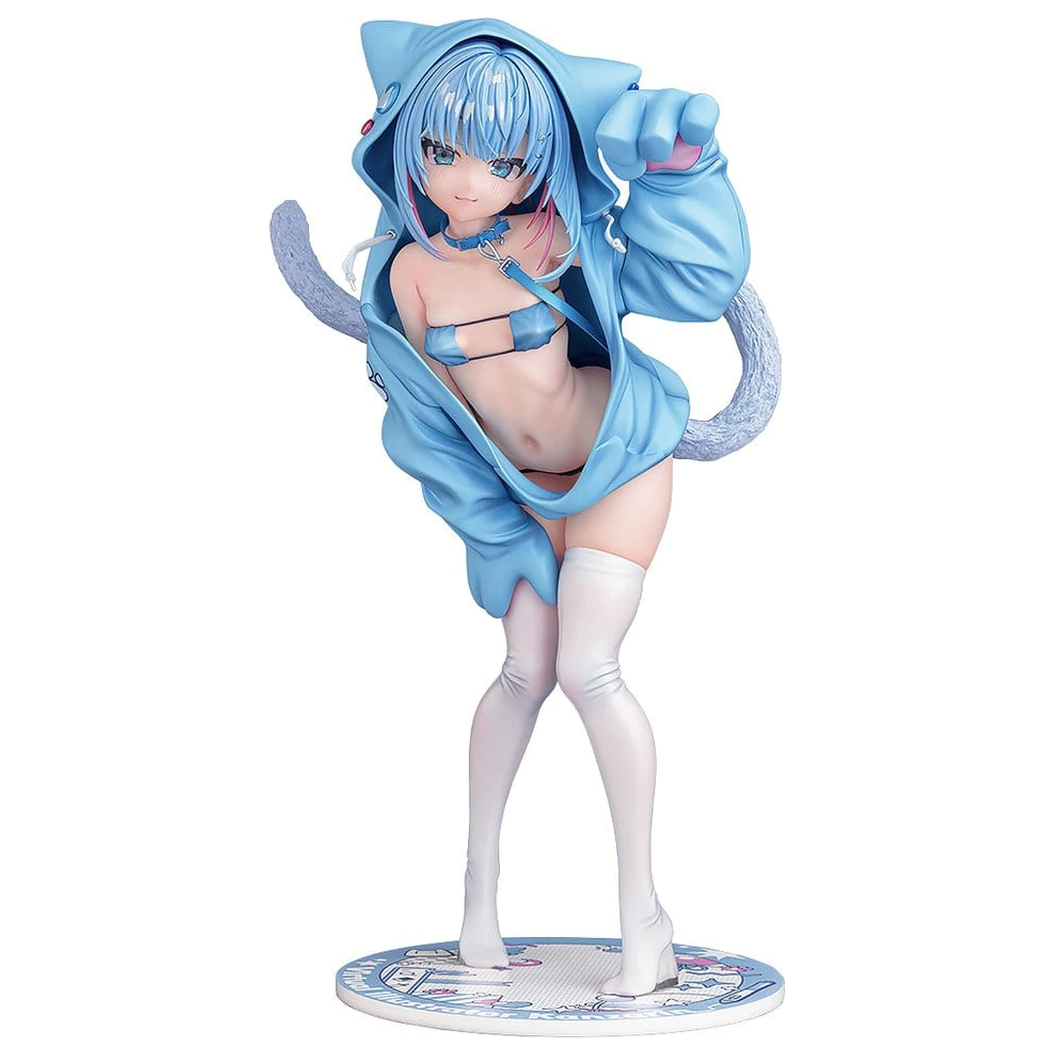 Wirtualny ilustrator Kanzarin PVC Figurka 1/6 kanzarin-chan: Cat-Eared Hoodie Ver. 26 cm zdjęcie produktu
