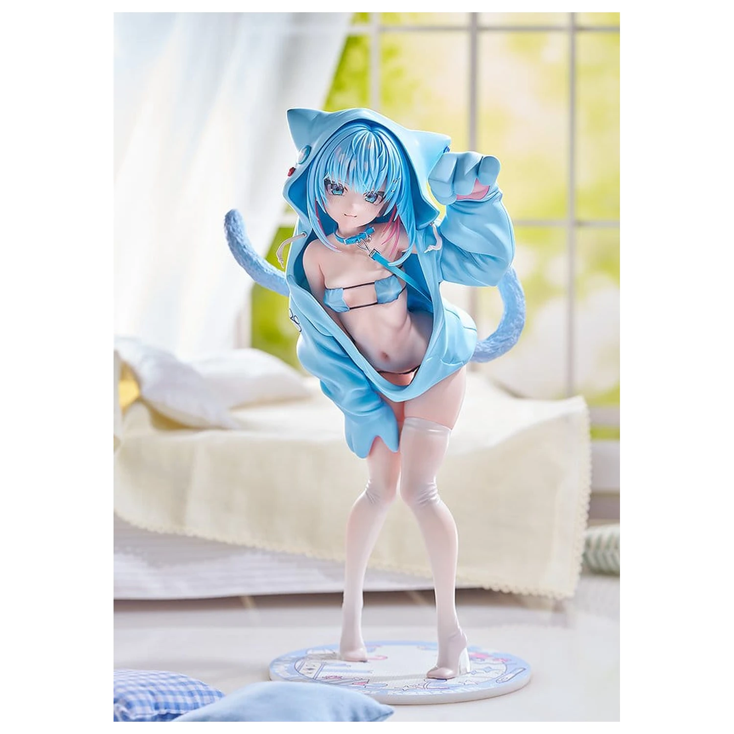 Wirtualny ilustrator Kanzarin PVC Figurka 1/6 kanzarin-chan: Cat-Eared Hoodie Ver. 26 cm zdjęcie produktu
