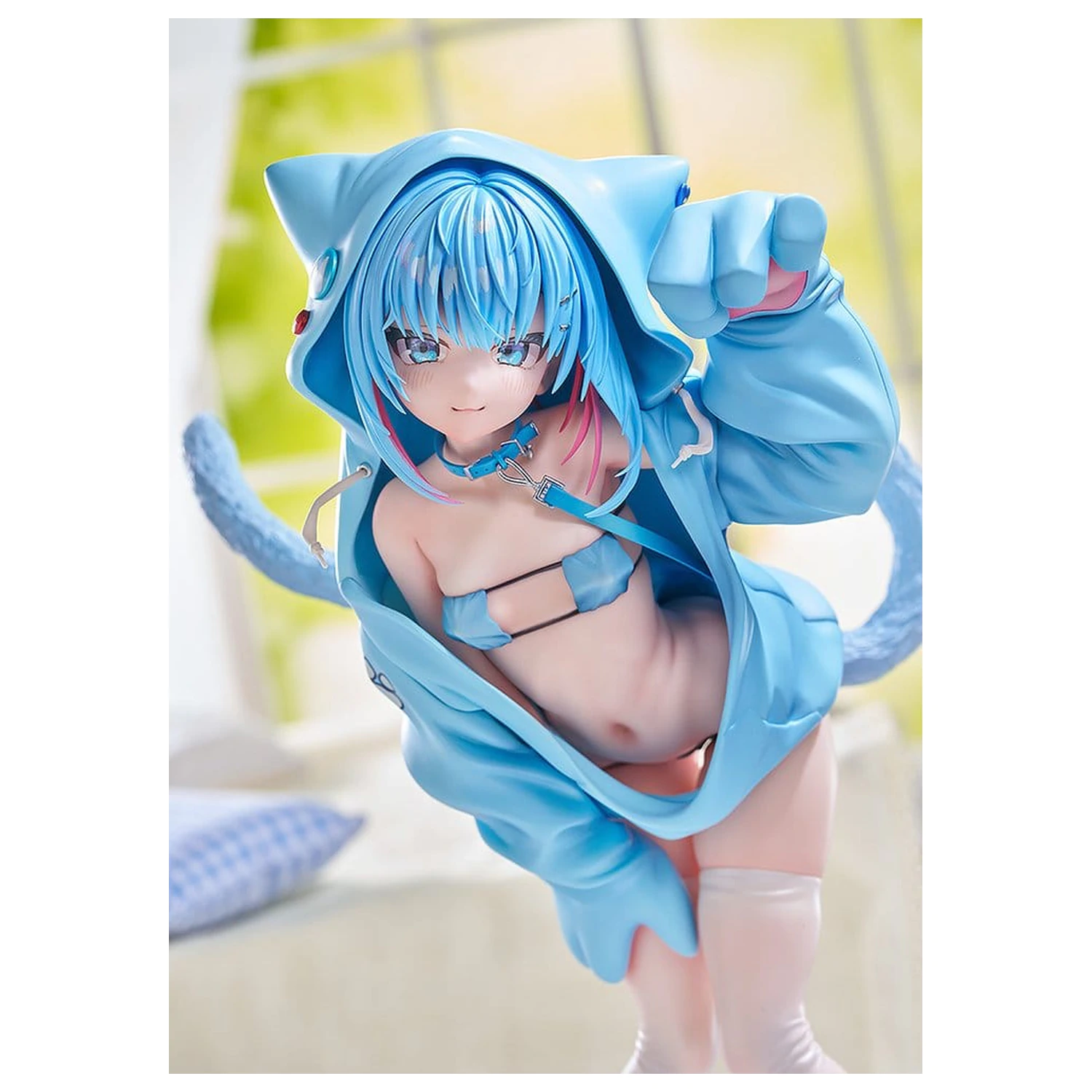 Wirtualny ilustrator Kanzarin PVC Figurka 1/6 kanzarin-chan: Cat-Eared Hoodie Ver. 26 cm zdjęcie produktu