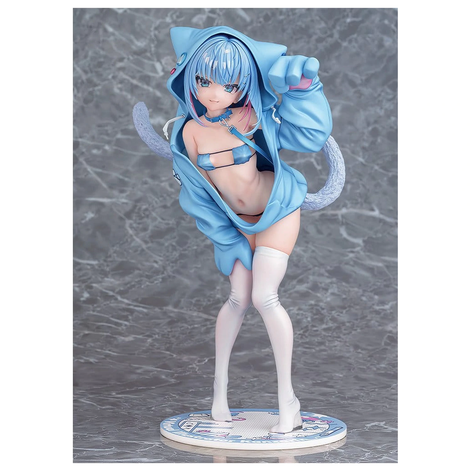 Wirtualny ilustrator Kanzarin PVC Figurka 1/6 kanzarin-chan: Cat-Eared Hoodie Ver. 26 cm zdjęcie produktu