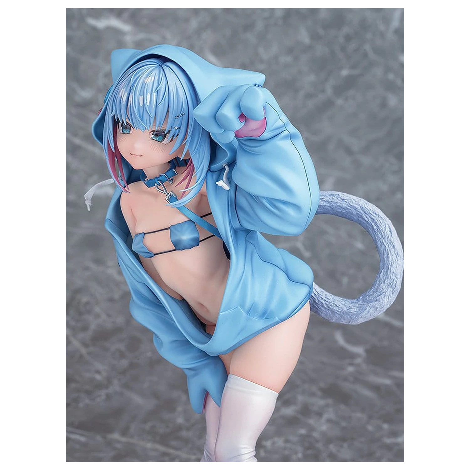 Wirtualny ilustrator Kanzarin PVC Figurka 1/6 kanzarin-chan: Cat-Eared Hoodie Ver. 26 cm zdjęcie produktu