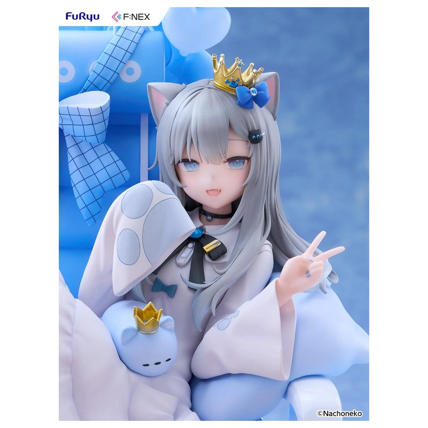 Virtual YouTuber F:NEX Figurka z PVC 1/7 Nachoneko Birthday Ver. 24 cm zdjęcie produktu