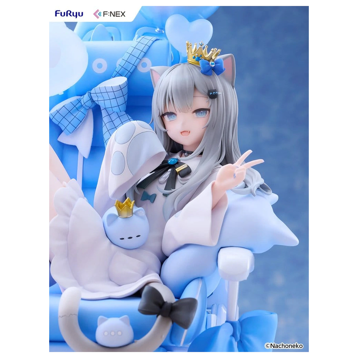Virtual YouTuber F:NEX Figurka z PVC 1/7 Nachoneko Birthday Ver. 24 cm zdjęcie produktu