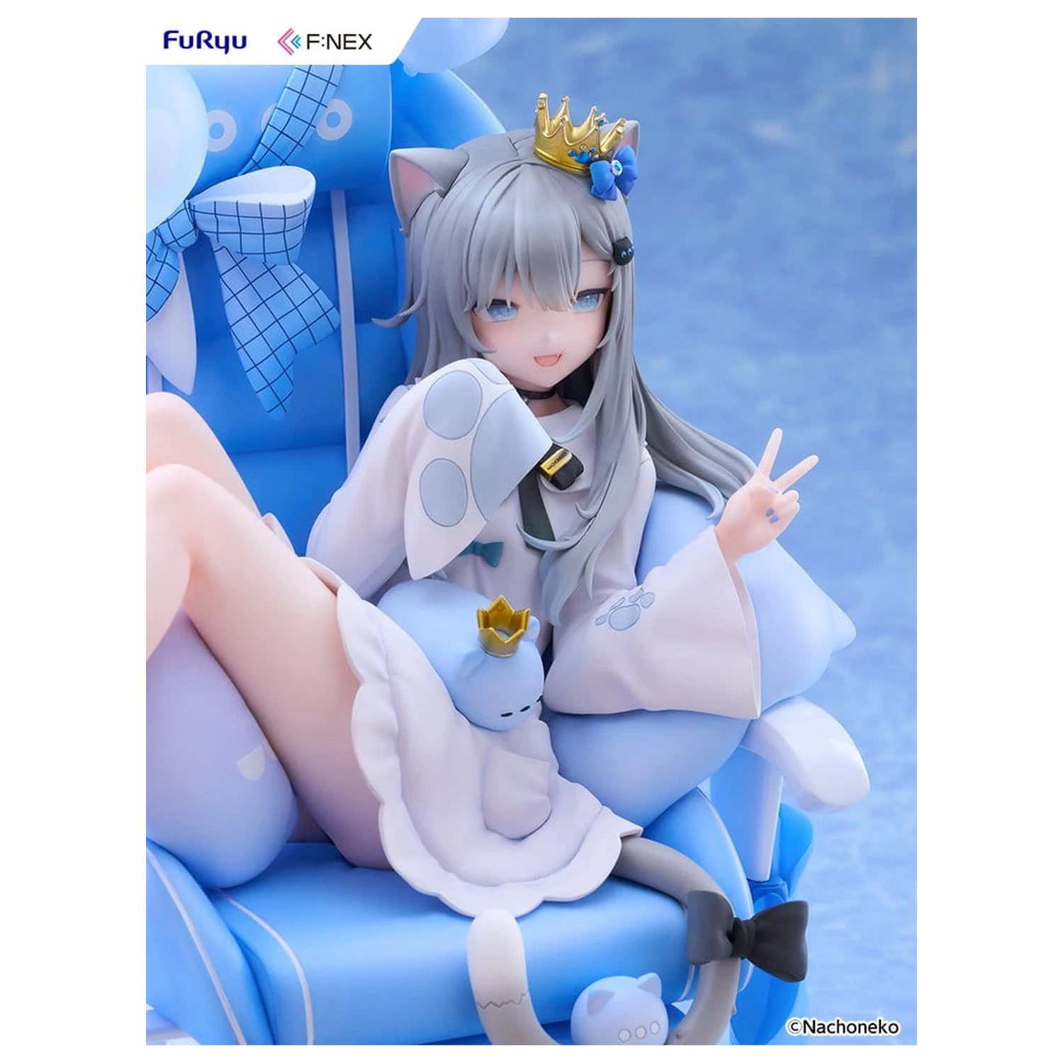 Virtual YouTuber F:NEX Figurka z PVC 1/7 Nachoneko Birthday Ver. 24 cm zdjęcie produktu