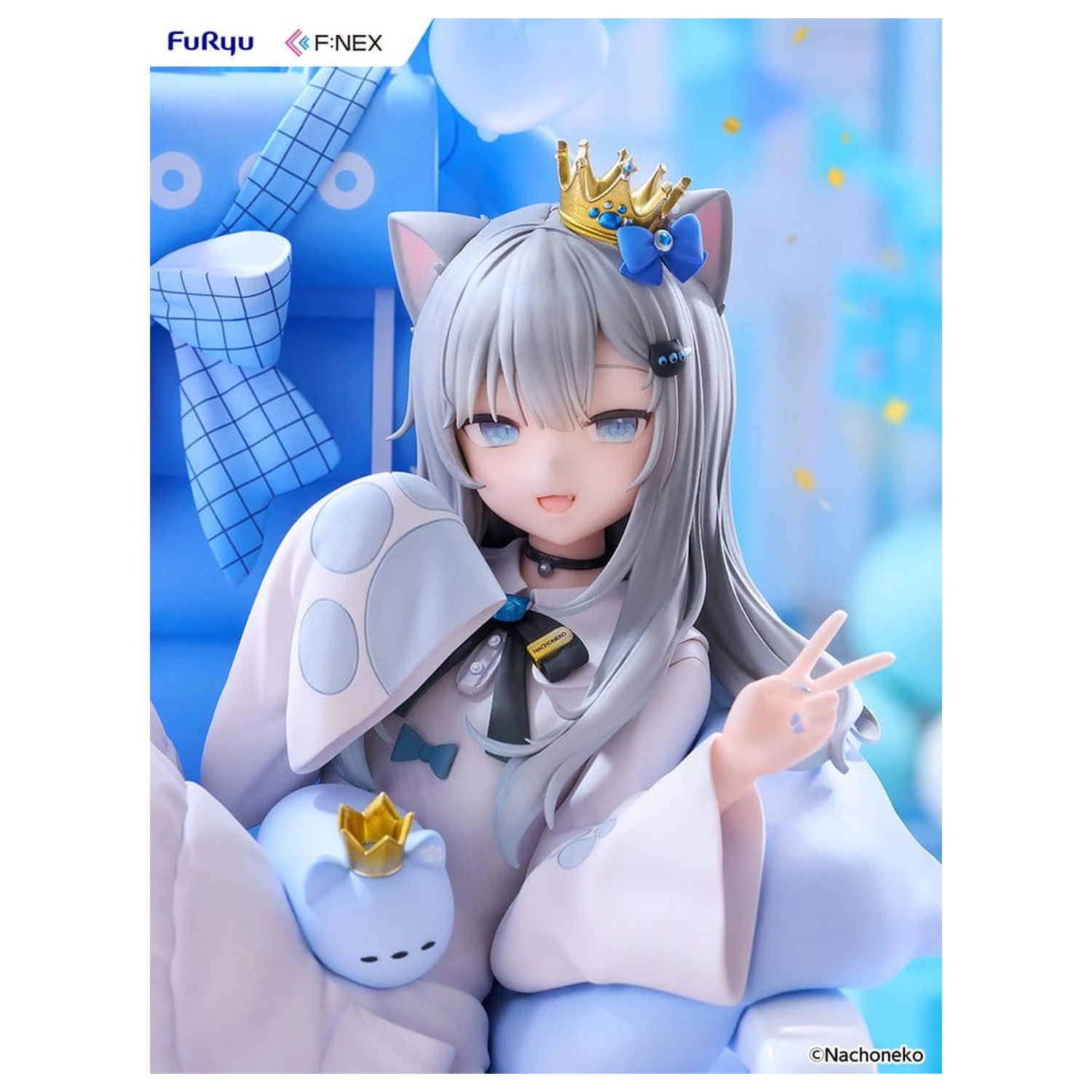 Virtual YouTuber F:NEX Figurka z PVC 1/7 Nachoneko Birthday Ver. 24 cm zdjęcie produktu