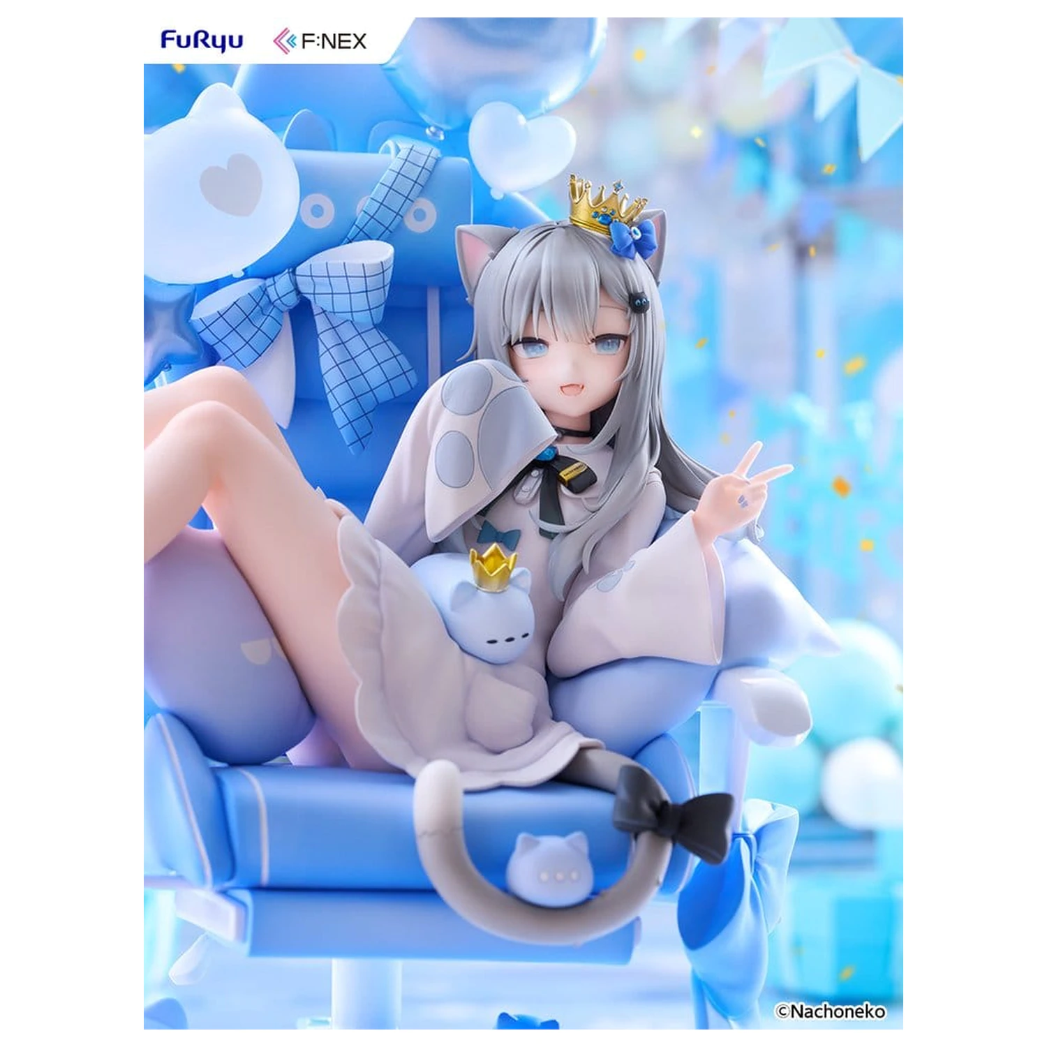Virtual YouTuber F:NEX Figurka z PVC 1/7 Nachoneko Birthday Ver. 24 cm zdjęcie produktu