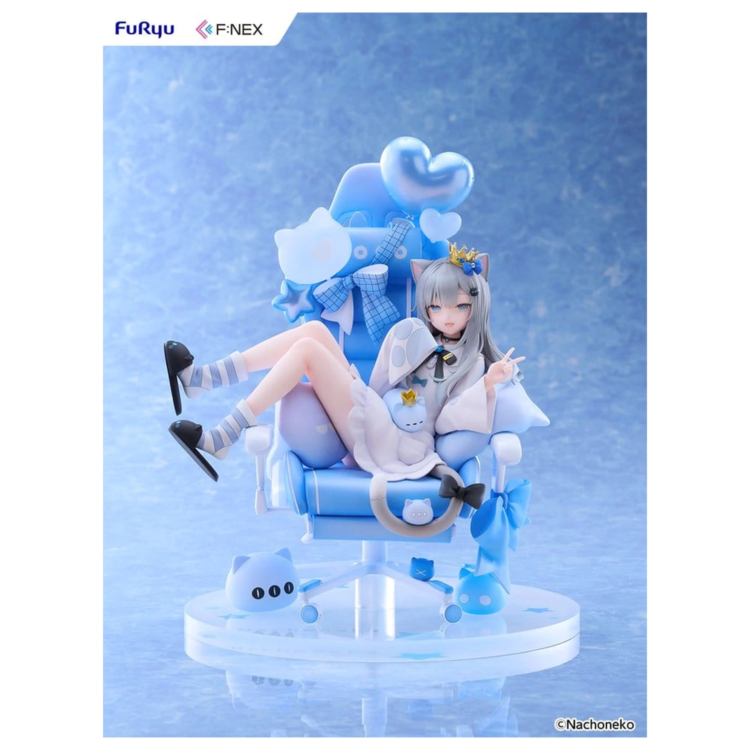 Virtual YouTuber F:NEX Figurka z PVC 1/7 Nachoneko Birthday Ver. 24 cm zdjęcie produktu