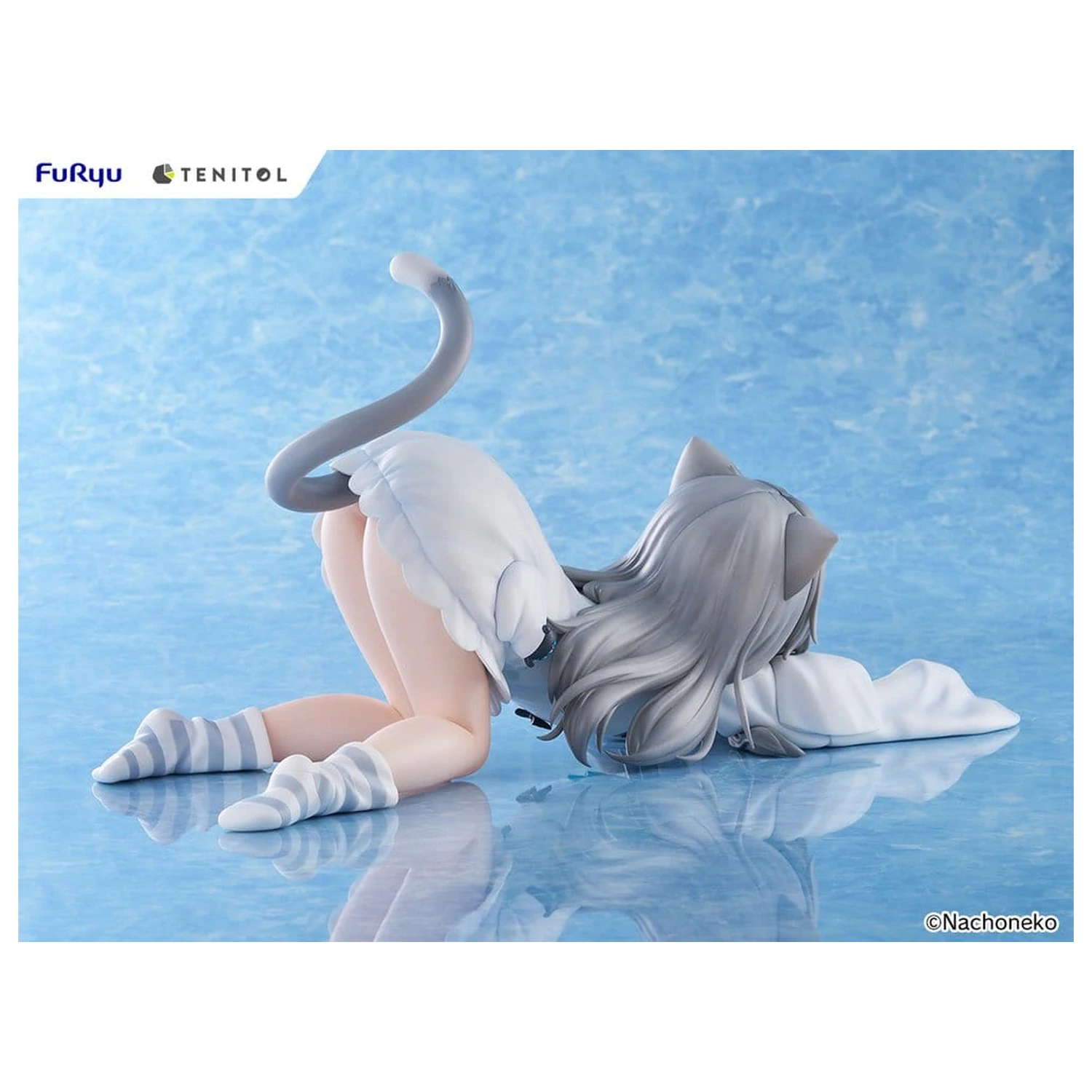 Virtual Youtuber Tenitol Big Noodle Stopper Figurka PCW Nachoneko 18 cm zdjęcie produktu