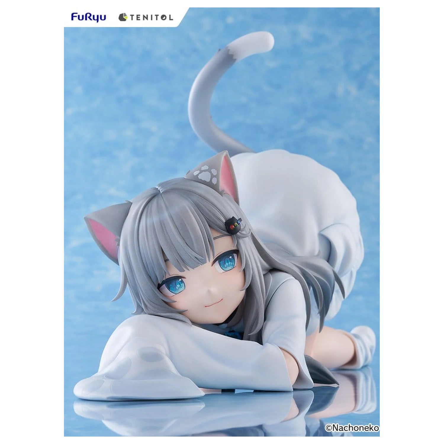 Virtual Youtuber Tenitol Big Noodle Stopper Figurka PCW Nachoneko 18 cm zdjęcie produktu