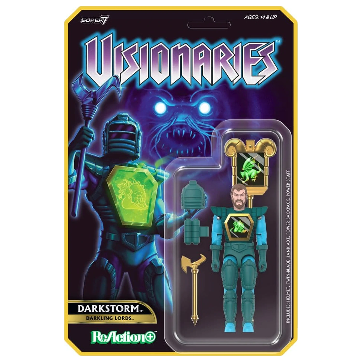 Visionaries ReAction+ Action Figure Wave 01 Darkstorm figurka akcji zdjęcie produktu