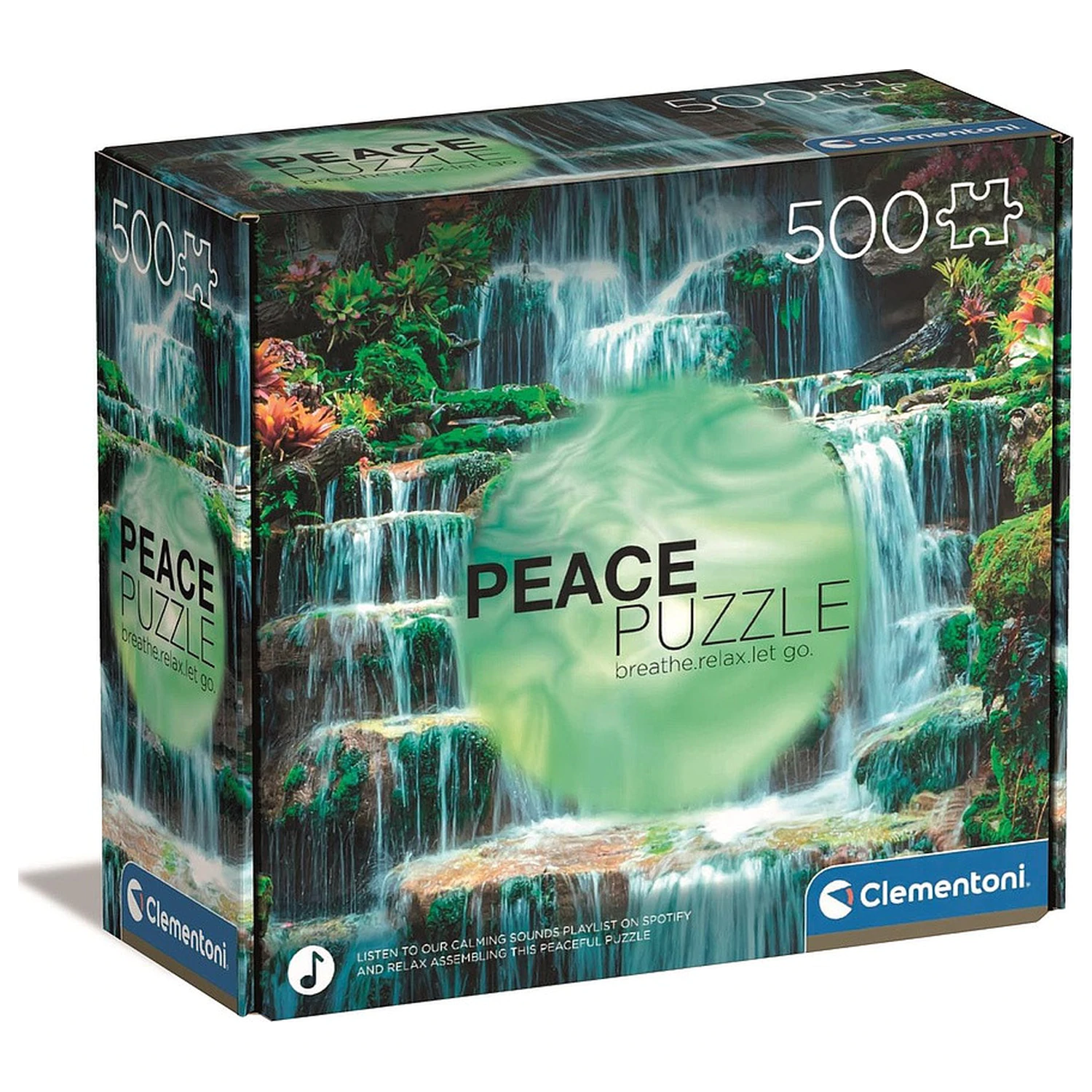 Waterfall Flow 500-częściowy Peace Puzzle zdjęcie produktu