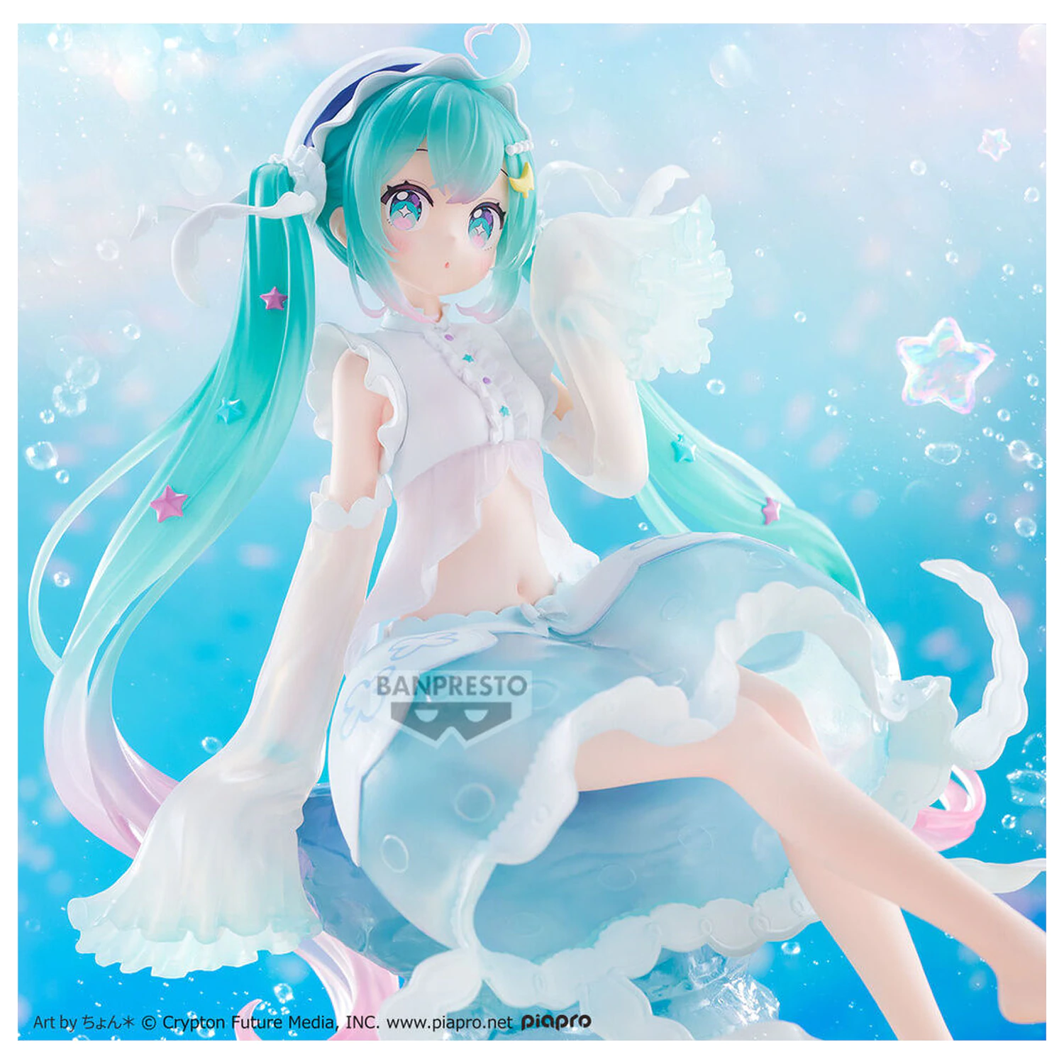 Vocaloid Clearluxe Jellyfish Hatsune Miku figurka 20cm zdjęcie produktu