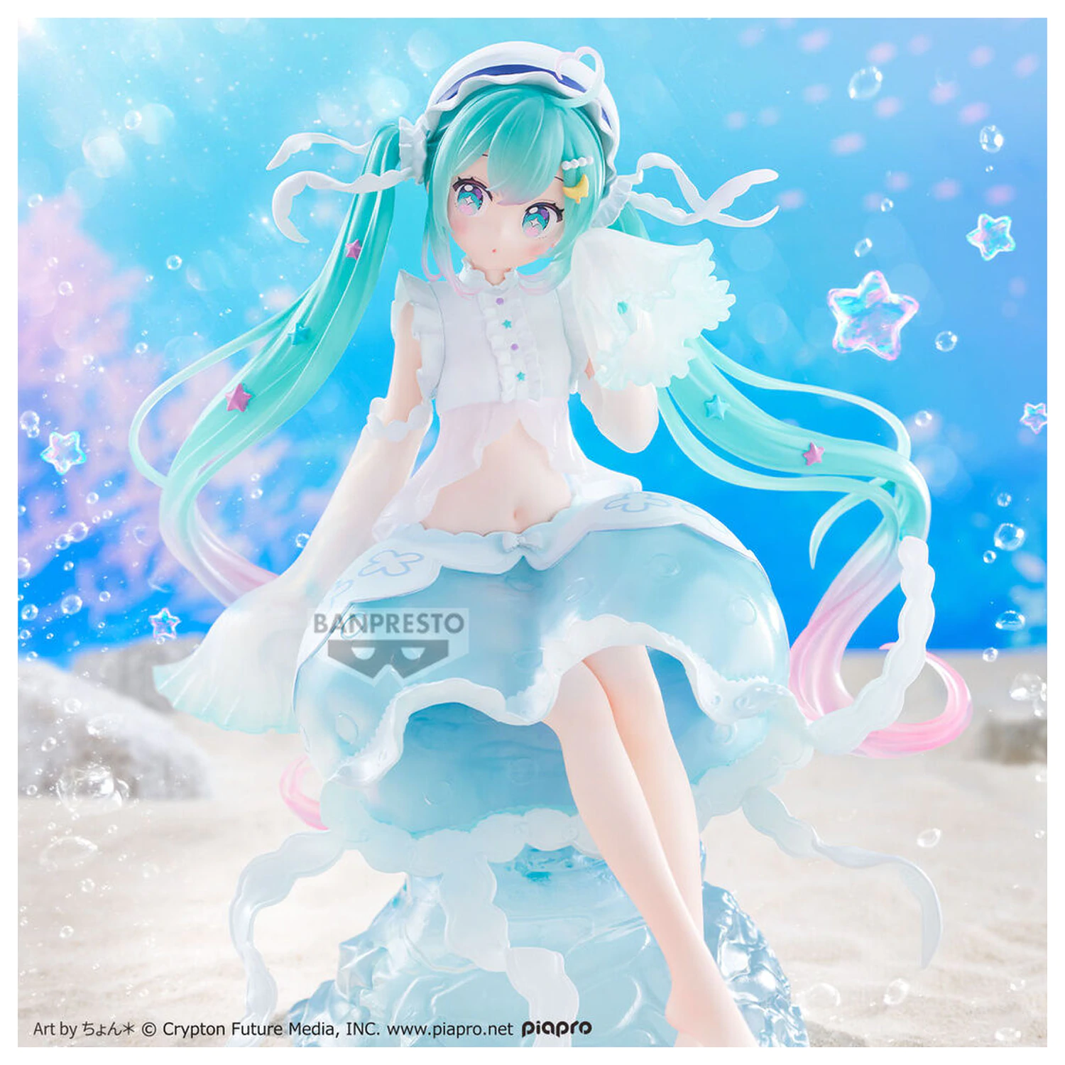 Vocaloid Clearluxe Jellyfish Hatsune Miku figurka 20cm zdjęcie produktu
