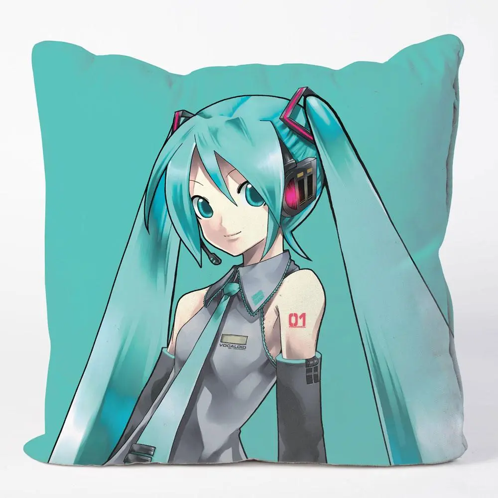 Poszewka na poduszkę Vocaloid Hatsune Miku 50 x 50 cm zdjęcie produktu