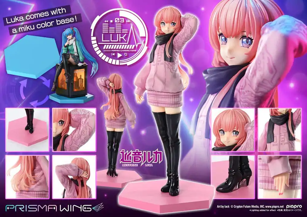 Vocaloid Piapro Characters Prisma Wing PVC Statuetka 1/7 Megurine Luka (Grafika autorstwa lack) 23 cm zdjęcie produktu