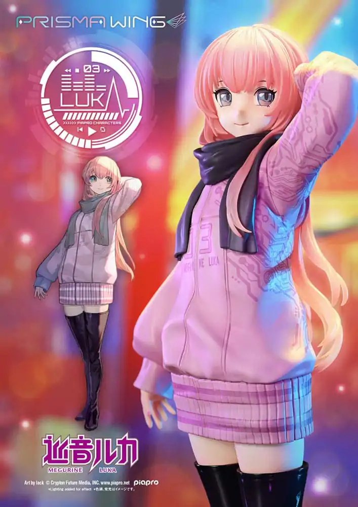 Vocaloid Piapro Characters Prisma Wing PVC Statuetka 1/7 Megurine Luka (Grafika autorstwa lack) 23 cm zdjęcie produktu