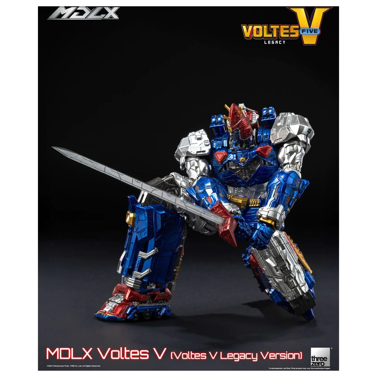Voltes V MDLX Figurka Cliffjumper (Voltes V Legacy Version) 15 cm zdjęcie produktu