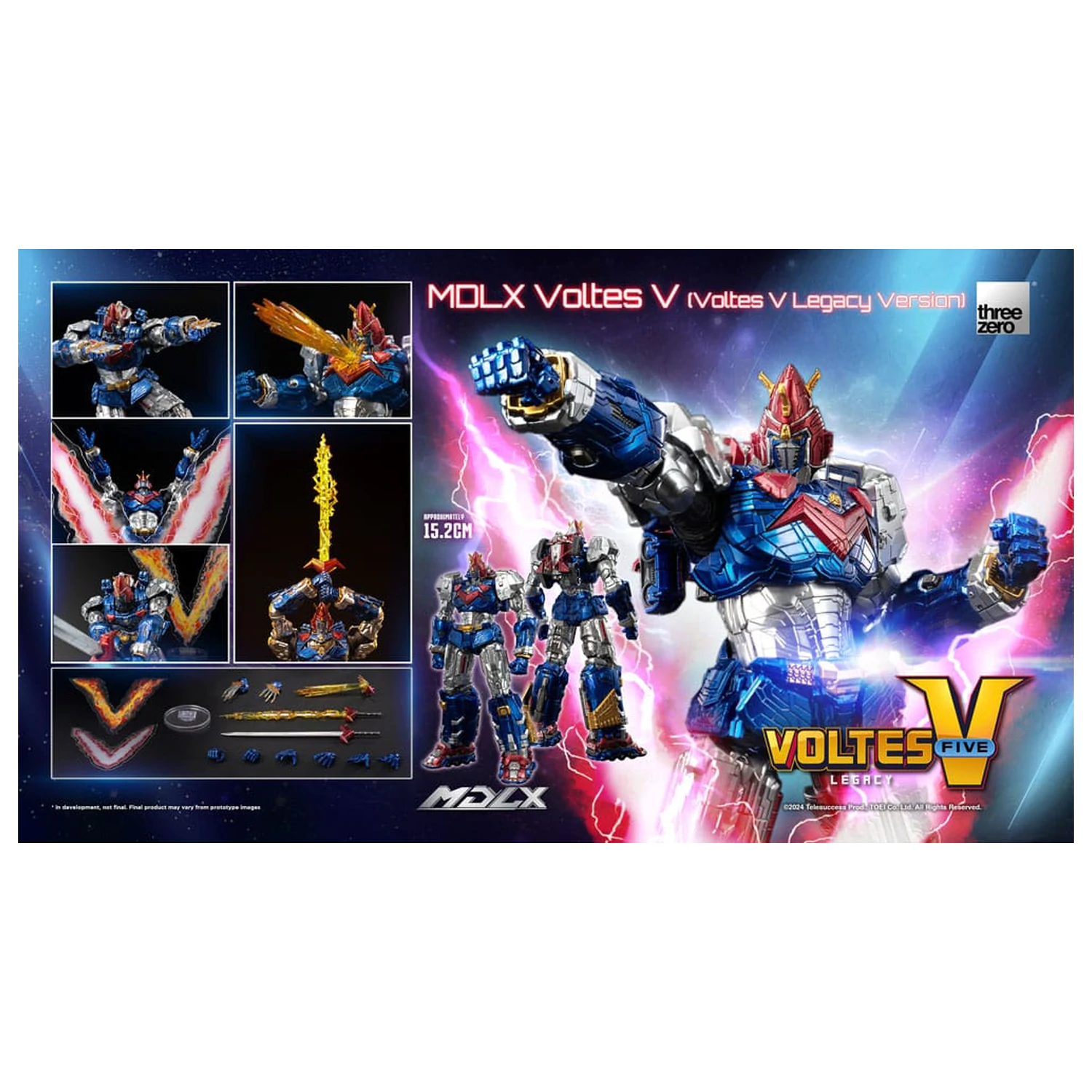 Voltes V MDLX Figurka Cliffjumper (Voltes V Legacy Version) 15 cm zdjęcie produktu