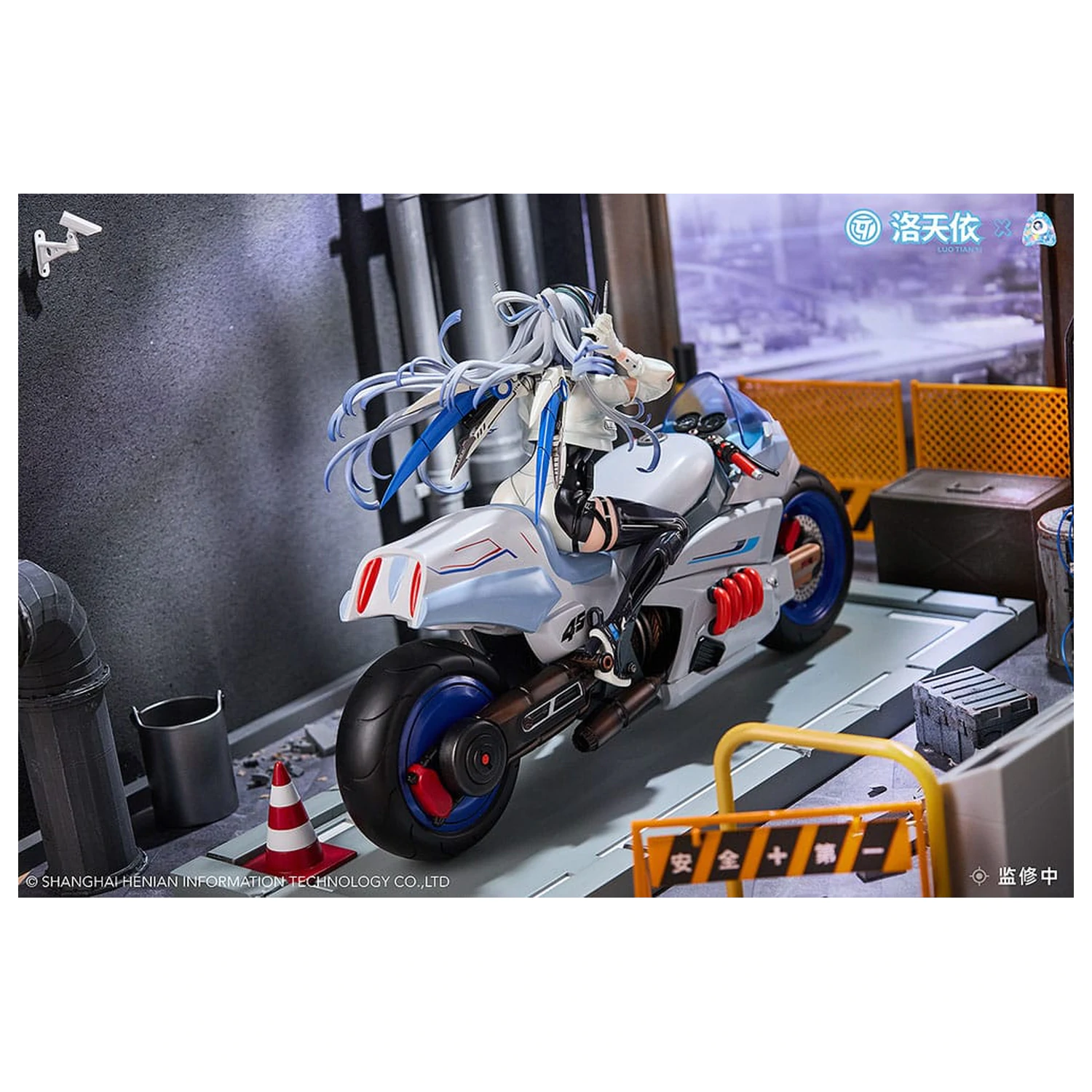 Statua PCV Vsinger 1/7 Vsinger Luo Tianyi Retro-Future Storm Driver Ver. 23 cm zdjęcie produktu