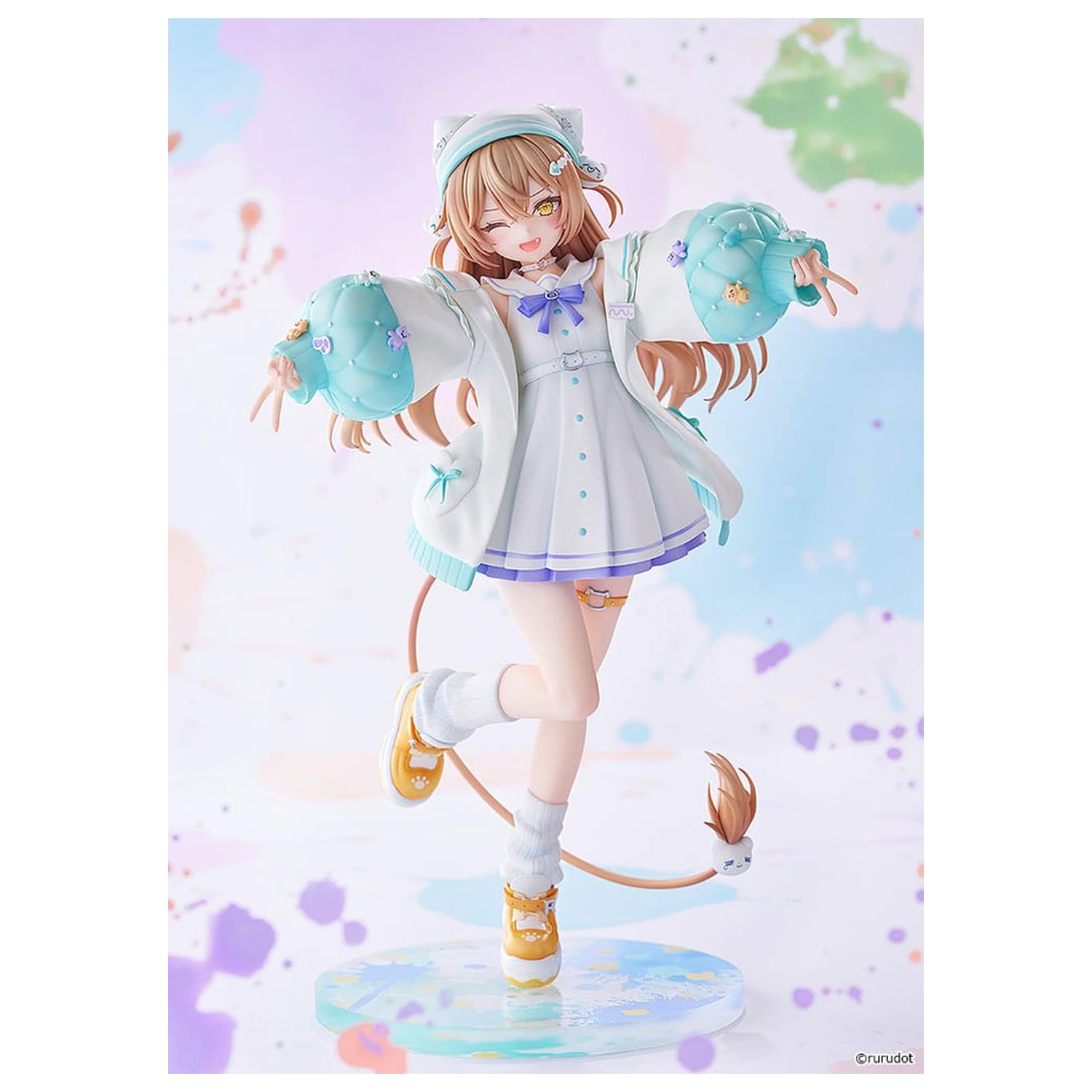 Statua VTuber PVC 1/7 Rurudo Lion Pastel Oniku Ver. 25 cm zdjęcie produktu