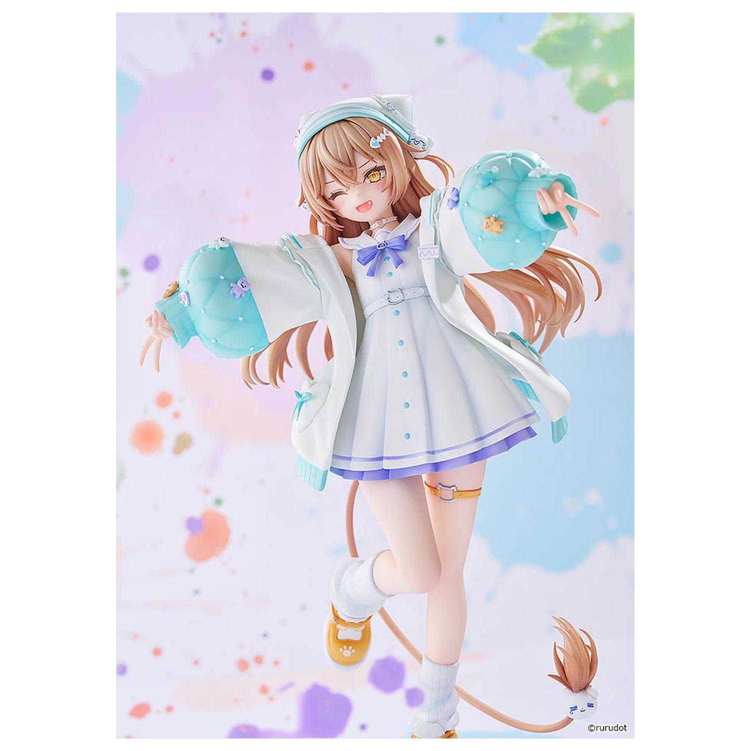 Statua VTuber PVC 1/7 Rurudo Lion Pastel Oniku Ver. 25 cm zdjęcie produktu