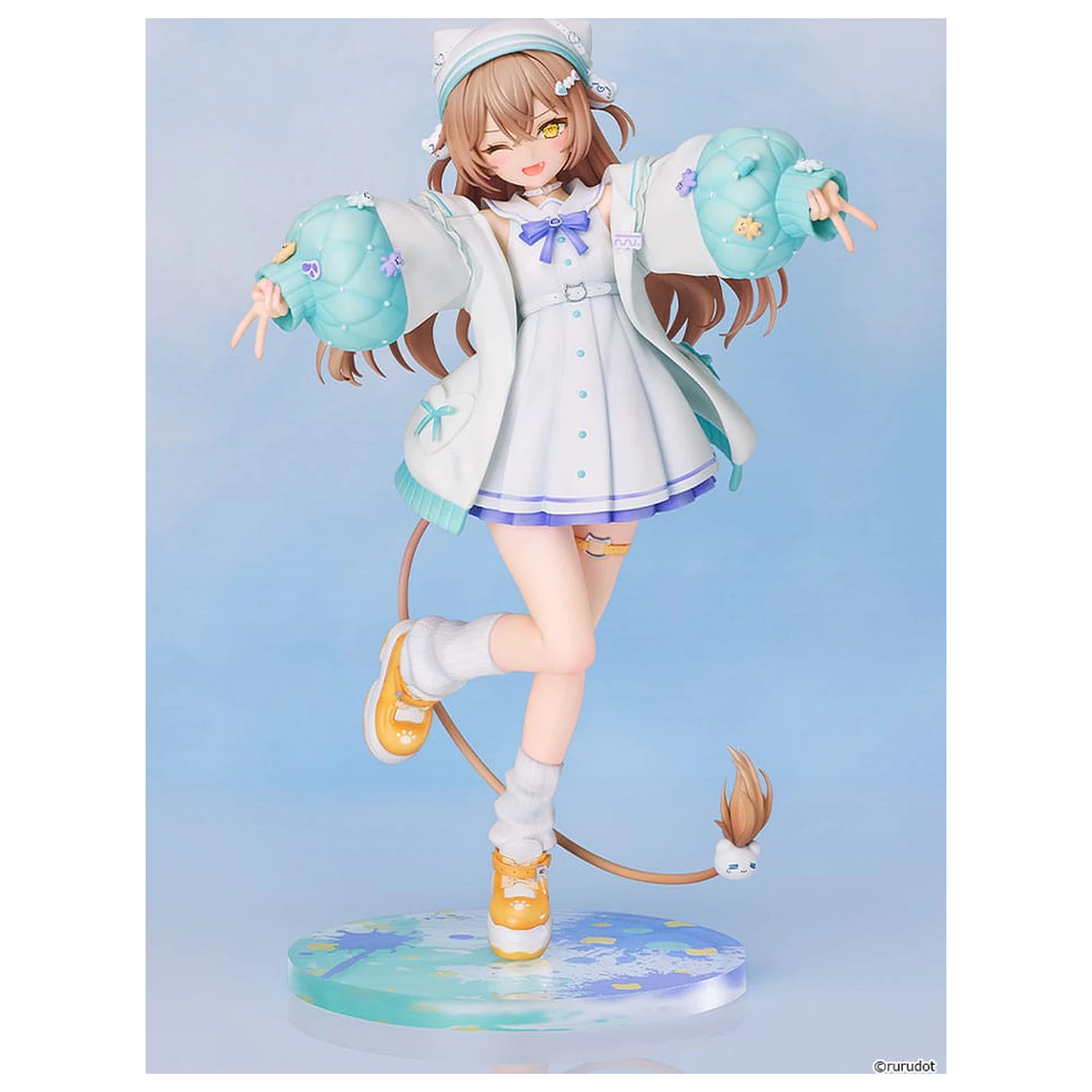 Statua VTuber PVC 1/7 Rurudo Lion Pastel Oniku Ver. 25 cm zdjęcie produktu
