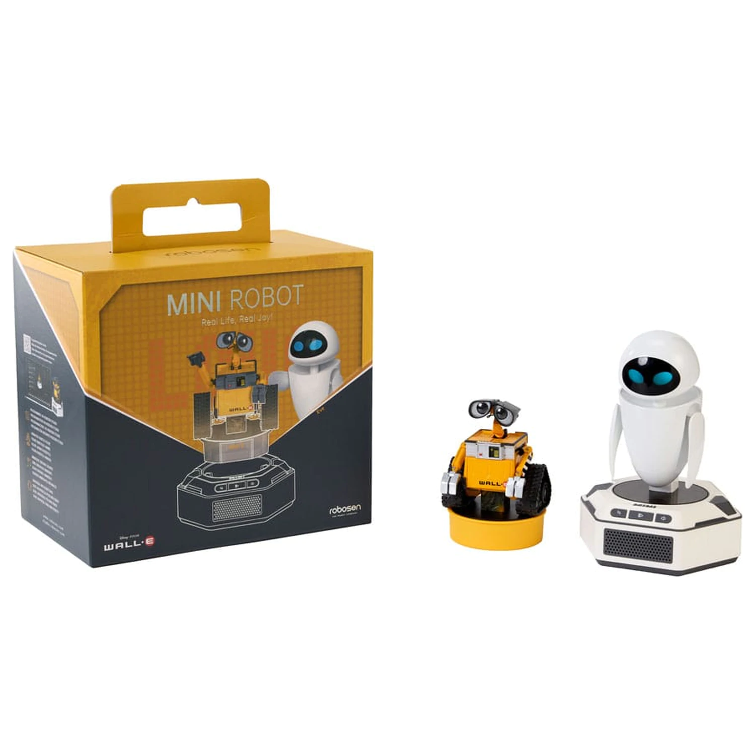 Wall-E Interaktywne Mini Roboty, 2 Pack Wall-E & Eve *English version* zdjęcie produktu