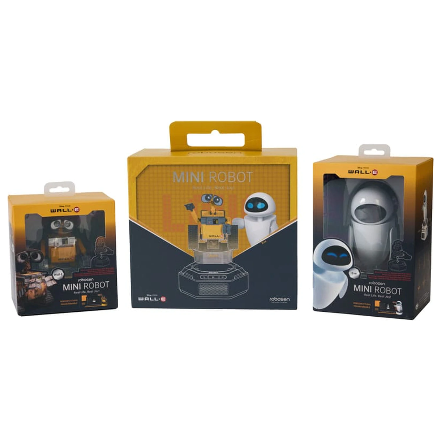 Wall-E Interaktywne Mini Roboty, 2 Pack Wall-E & Eve *English version* zdjęcie produktu