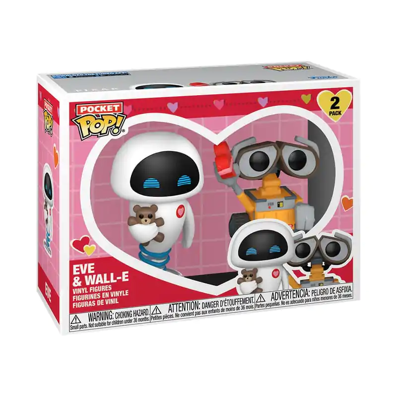 Wall-E Pocket Funko POP! Figurka Vinyl 2-Pack Walentynki 4 cm zdjęcie produktu