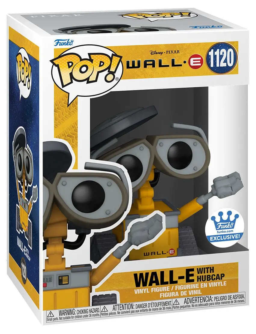 Wall-E POP! Movies Figurka winylowa Wall-E z Kołpakiem Exclusive 9 cm zdjęcie produktu