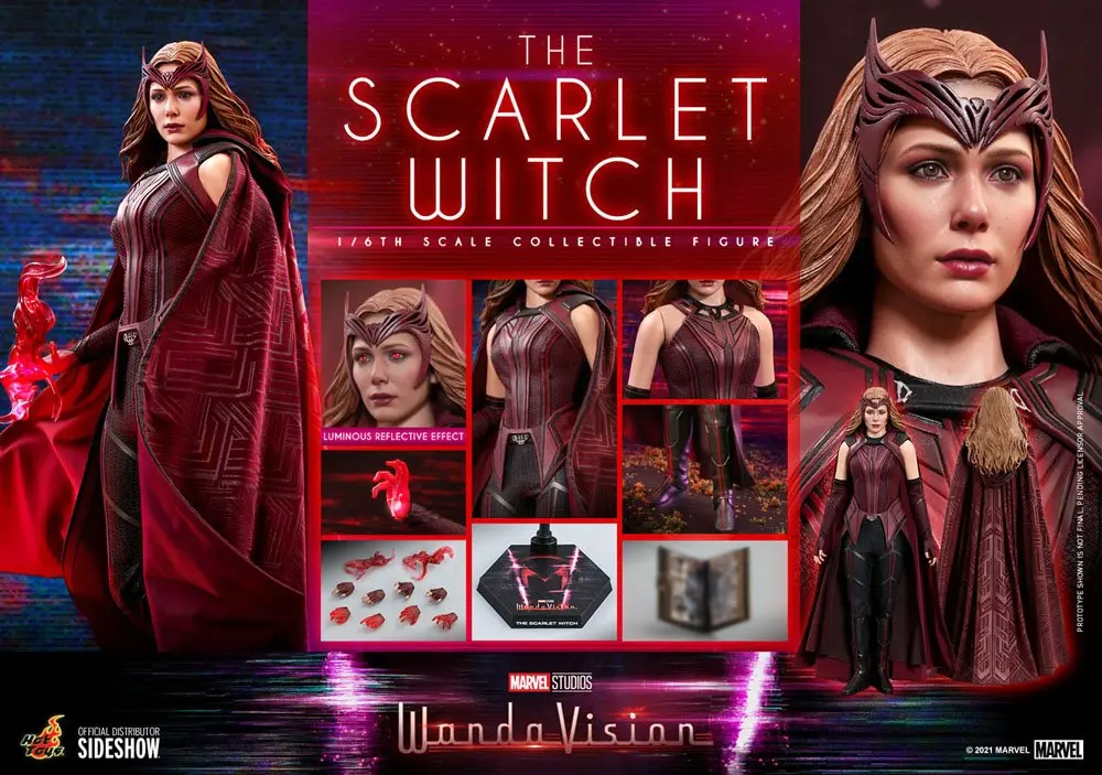 Figurka Akcji WandaVision 1/6 Scarlet Witch 28 cm zdjęcie produktu