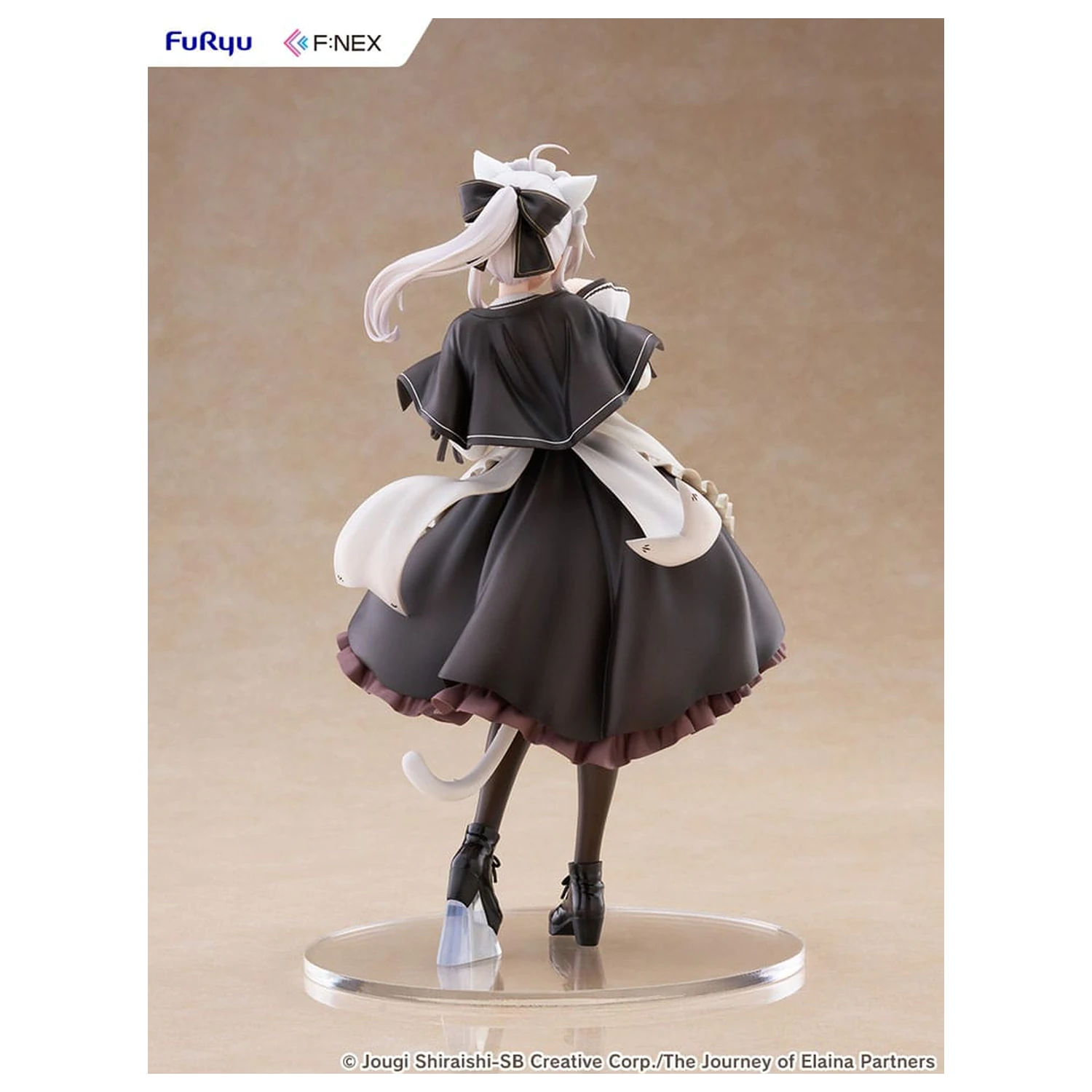 Wandering Witch: The Journey of Elaina F:NEX PVC Statuetka 1/7 Elaina Maid costume with cat ears Ver. 24 cm zdjęcie produktu