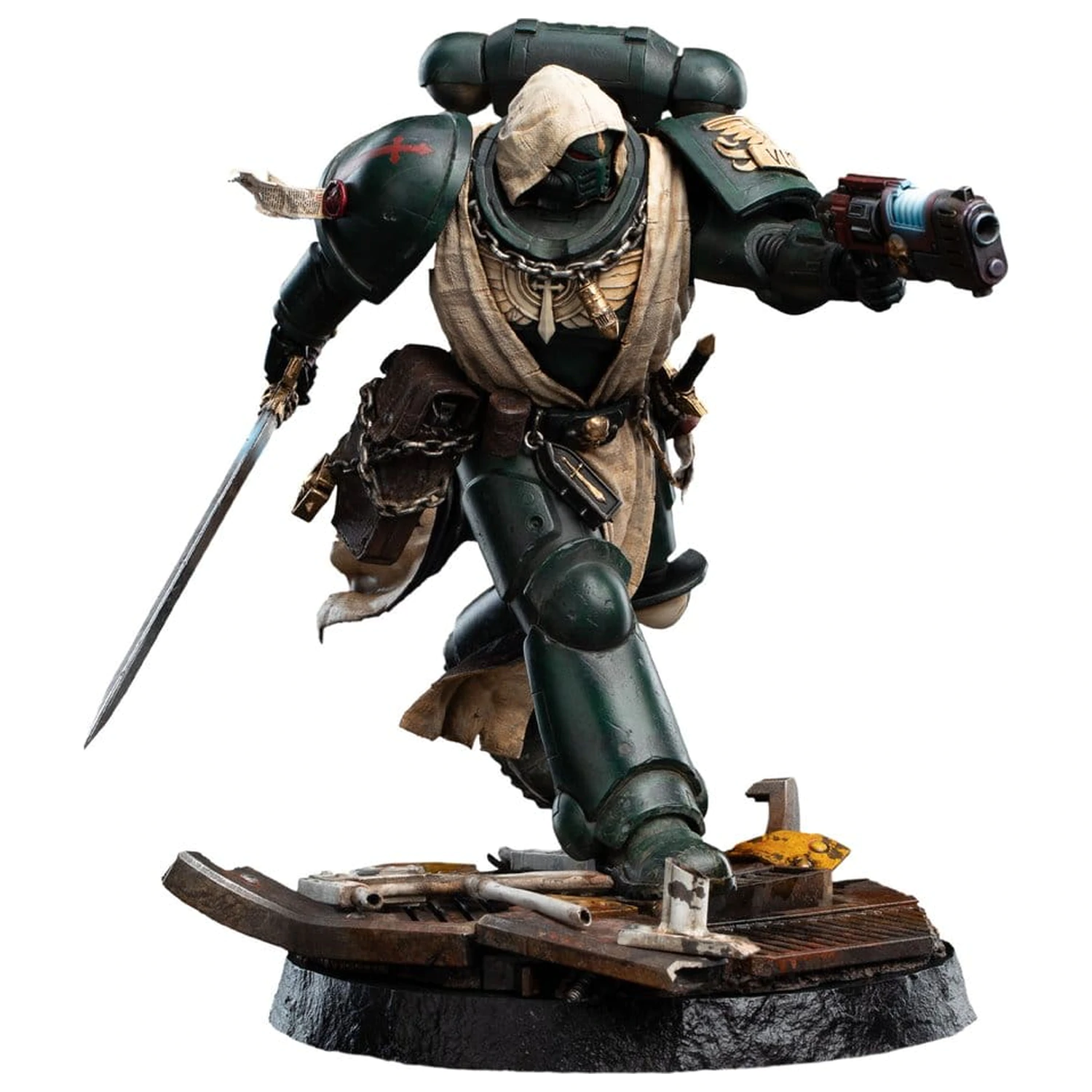 Warhammer 40,000 Statua 1/10 Dark Angels Veteran 31 cm zdjęcie produktu