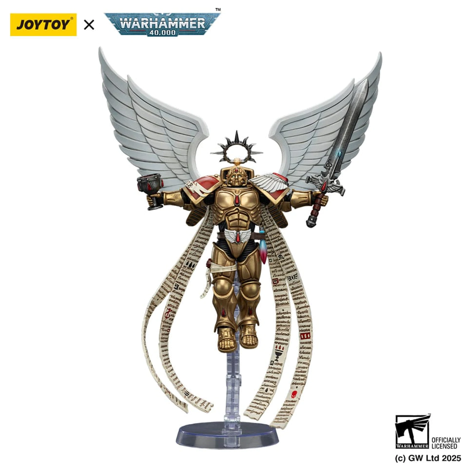 Warhammer 40,000 Figurka Akcji 1/18 Krwawe Anioły The Sanguinor z Encarmine Broadsword 12 cm zdjęcie produktu