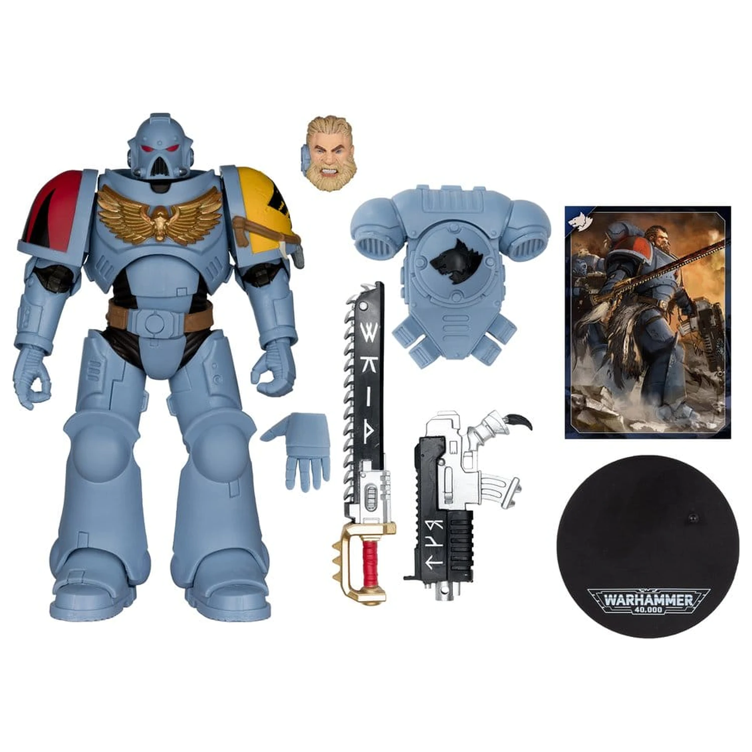 Figurka akcji Warhammer 40,000 Grey Hunter (Space Wolves) 18 cm zdjęcie produktu