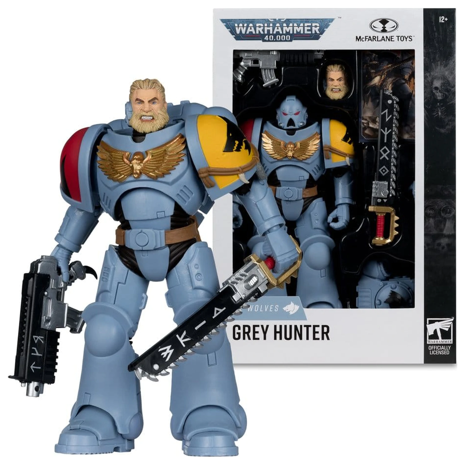Figurka akcji Warhammer 40,000 Grey Hunter (Space Wolves) 18 cm zdjęcie produktu