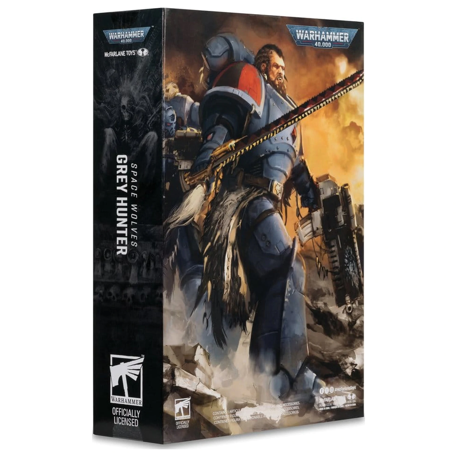 Figurka akcji Warhammer 40,000 Grey Hunter (Space Wolves) 18 cm zdjęcie produktu