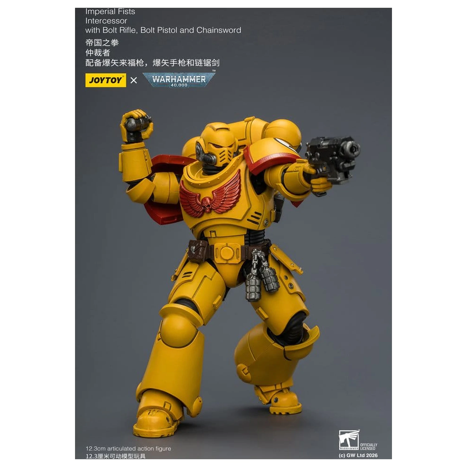 Warhammer 40,000 Action Figure Imperial Fists Intercessor 12 cm zdjęcie produktu