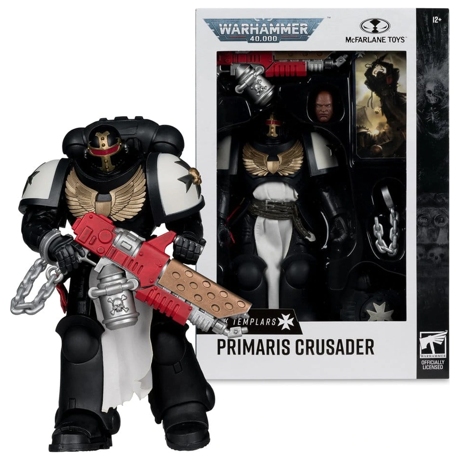 Warhammer 40,000 Figurka Akcji Primaris Crusader (Black Templars) 18 cm zdjęcie produktu