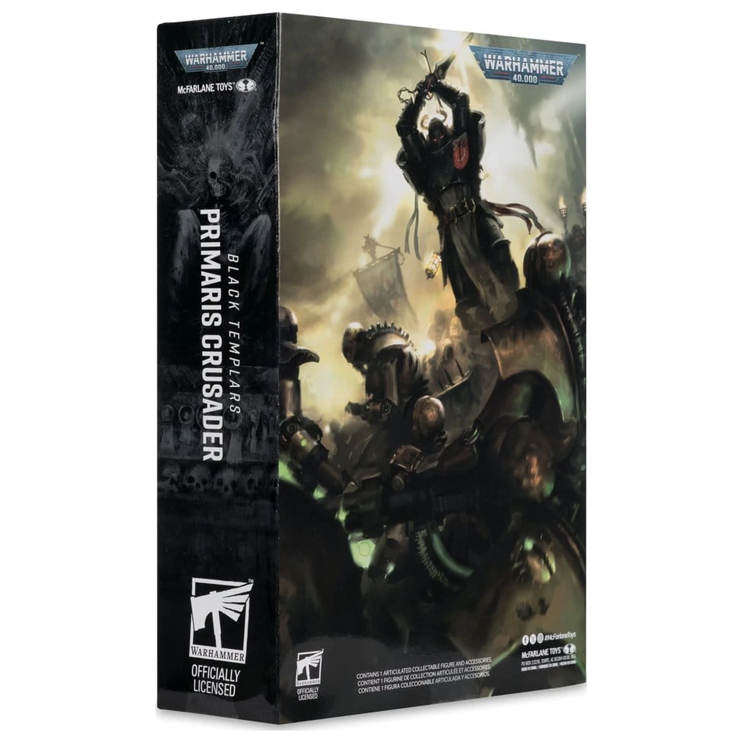 Warhammer 40,000 Figurka Akcji Primaris Crusader (Black Templars) 18 cm zdjęcie produktu