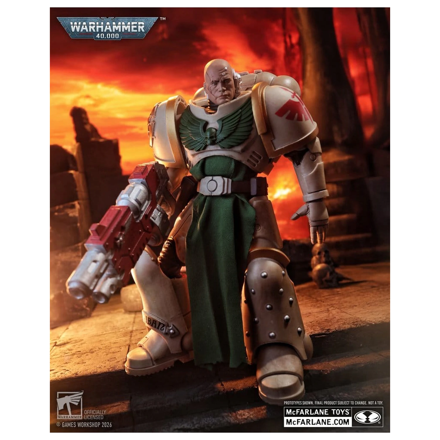 Figurka akcji Warhammer 40,000 Sternguard Veteran (Dark Angels) 18 cm zdjęcie produktu