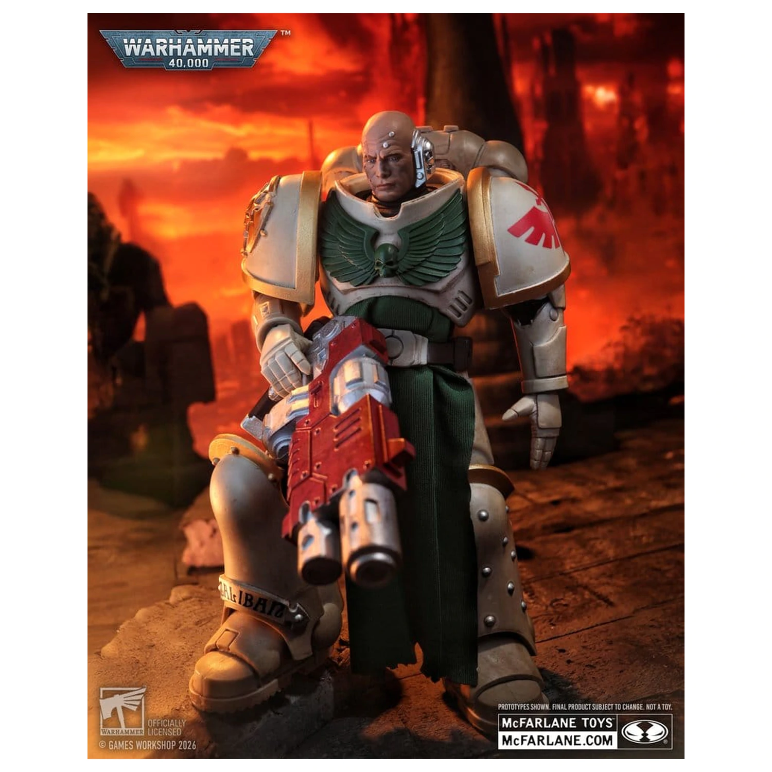 Figurka akcji Warhammer 40,000 Sternguard Veteran (Dark Angels) 18 cm zdjęcie produktu