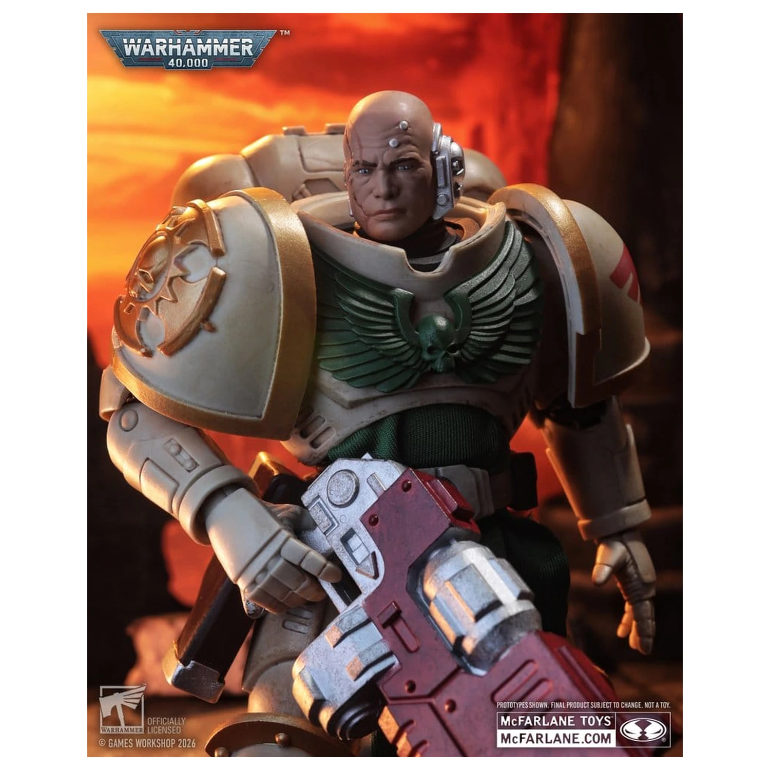 Figurka akcji Warhammer 40,000 Sternguard Veteran (Dark Angels) 18 cm zdjęcie produktu