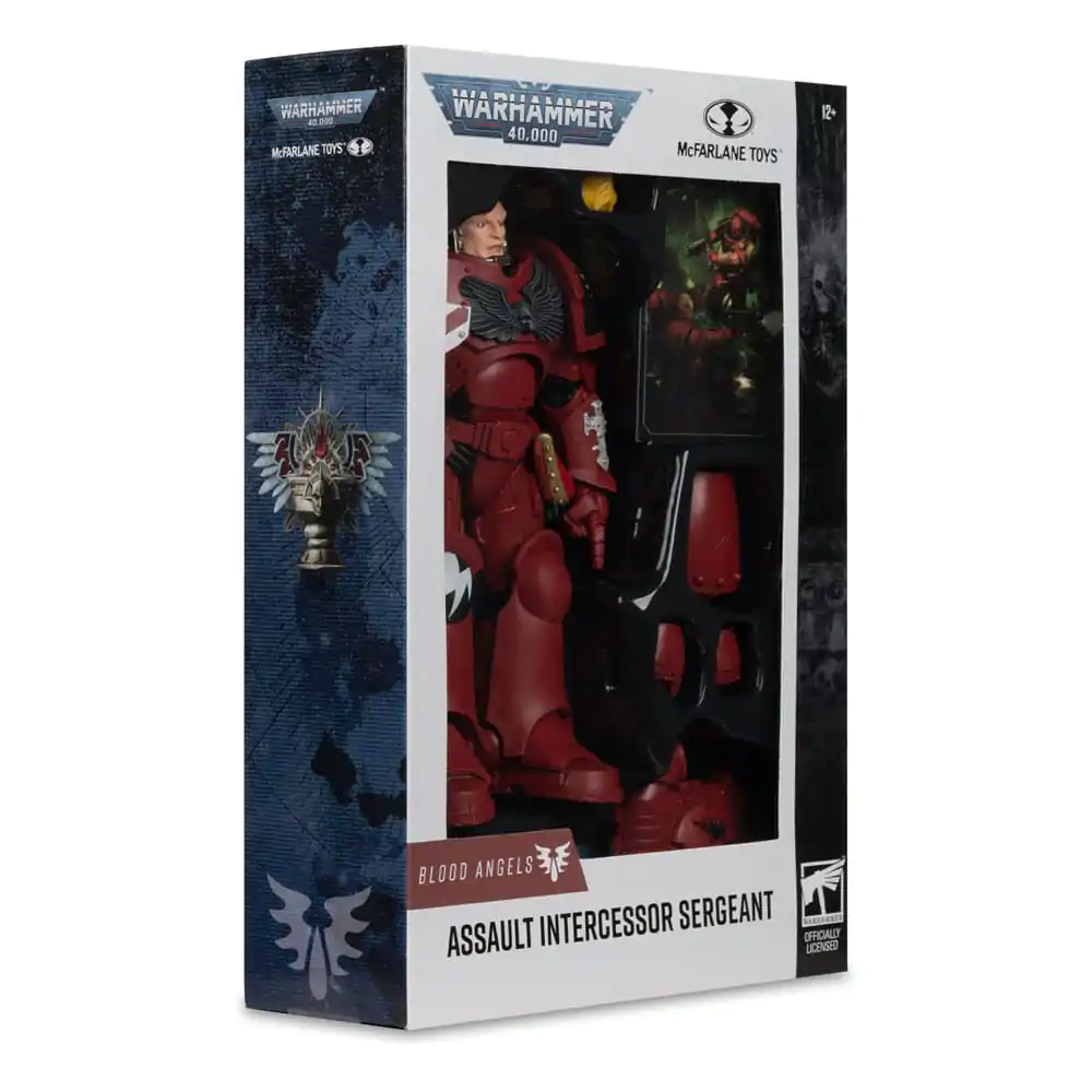 Figurka akcji Warhammer 40,000 Assault Intercessor Sergeant (Blood Angel) 18 cm zdjęcie produktu