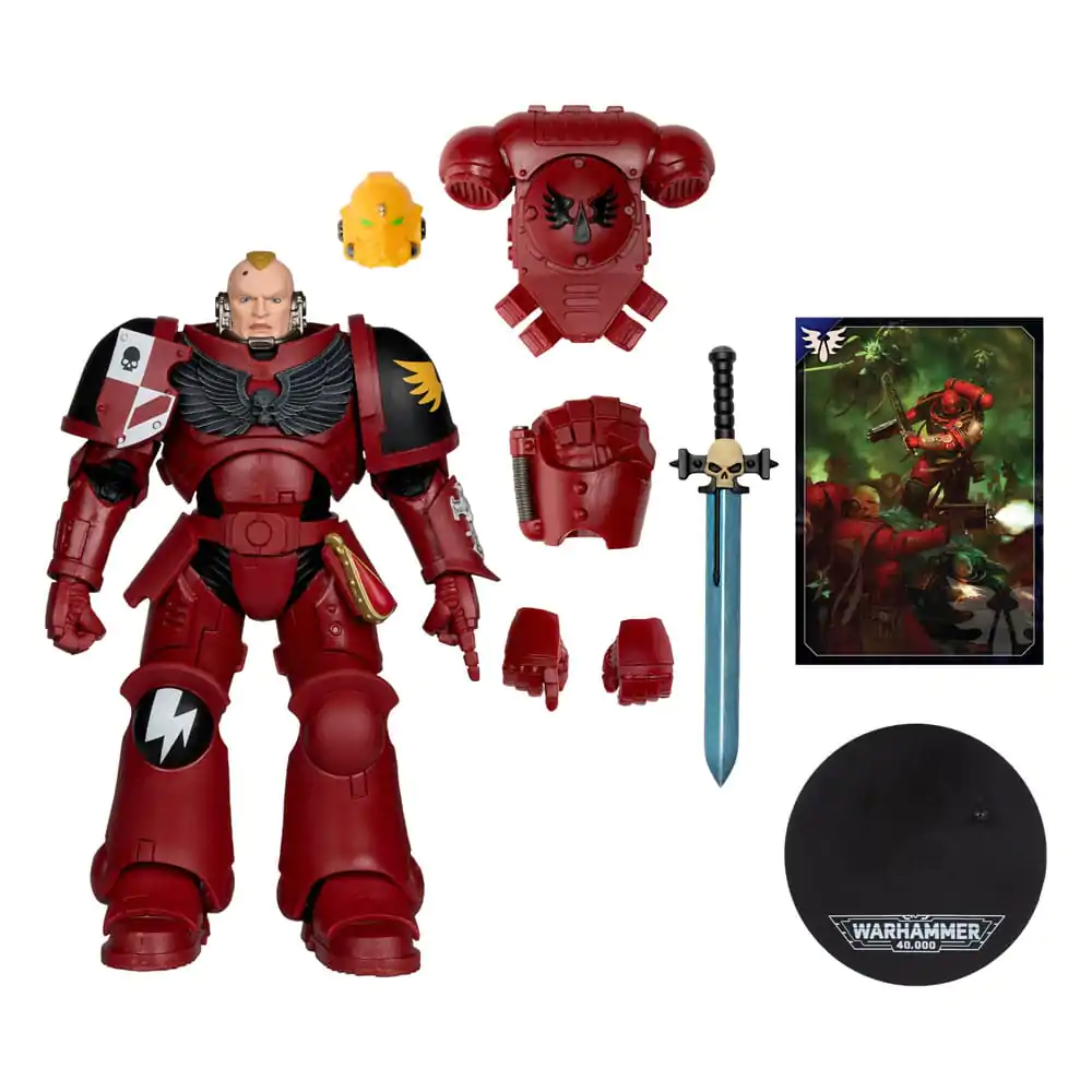Figurka akcji Warhammer 40,000 Assault Intercessor Sergeant (Blood Angel) 18 cm zdjęcie produktu