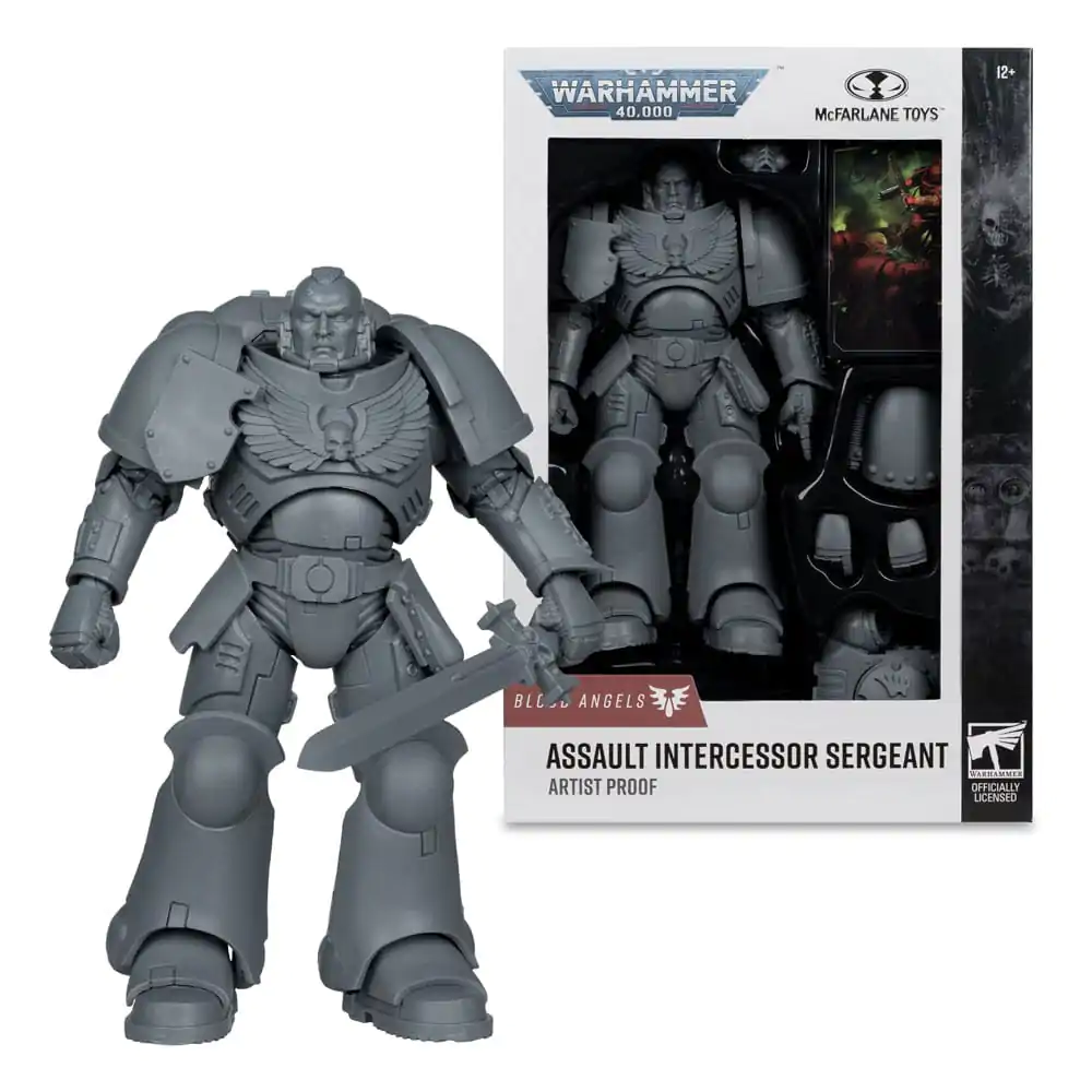 Warhammer 40,000 Figurka Akcji Assault Intercessor Sergeant (Blood Angel) (Artist Proof) 18 cm zdjęcie produktu
