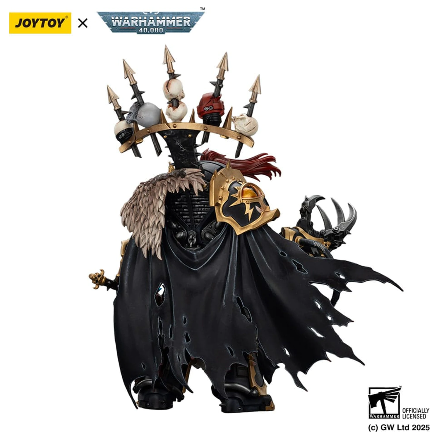 Warhammer 40,000 Figurka Akcji Black Legion Abaddon the Despoiler z Drach'nyen i Talo 16 cm zdjęcie produktu