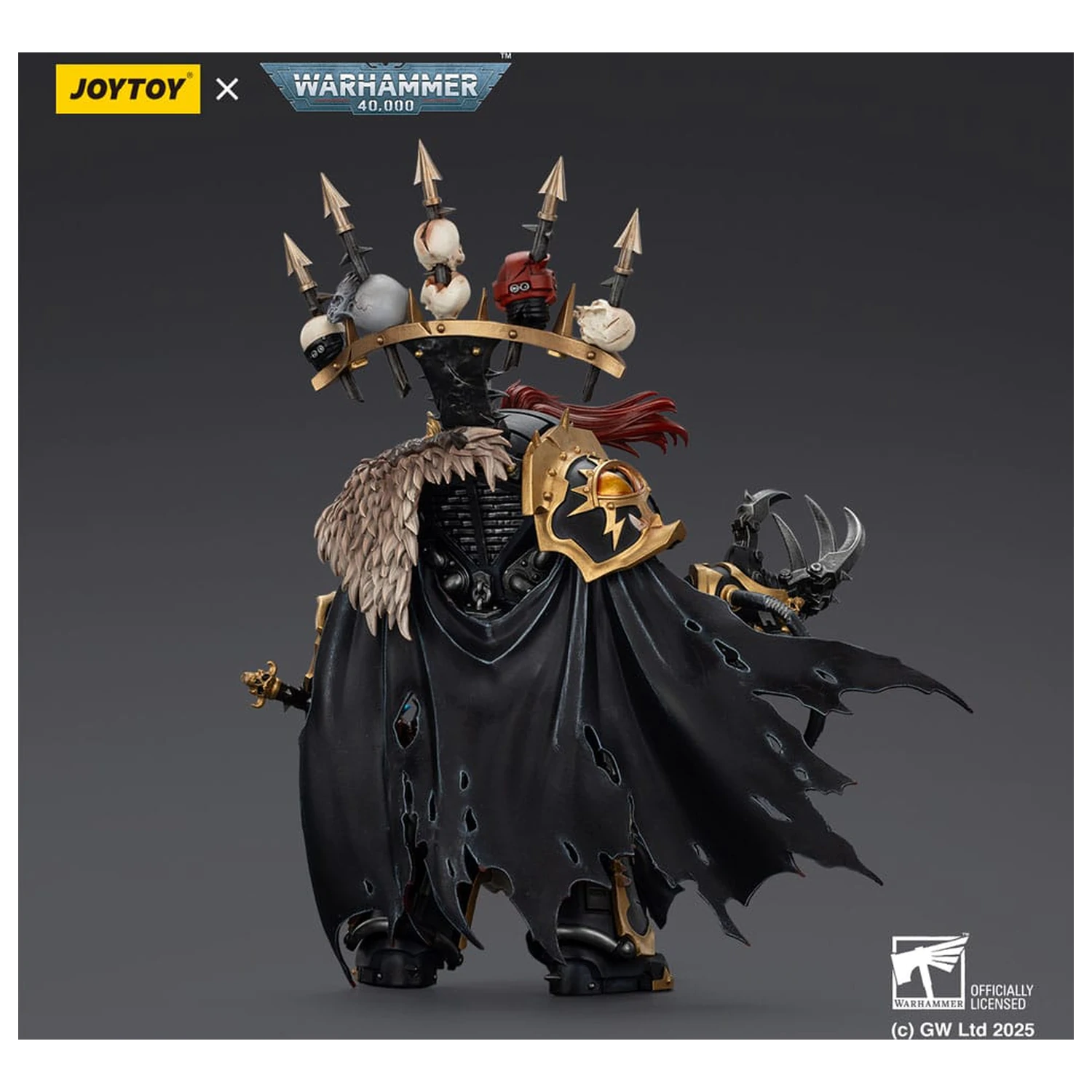 Warhammer 40,000 Figurka Akcji Black Legion Abaddon the Despoiler z Drach'nyen i Talo 16 cm zdjęcie produktu